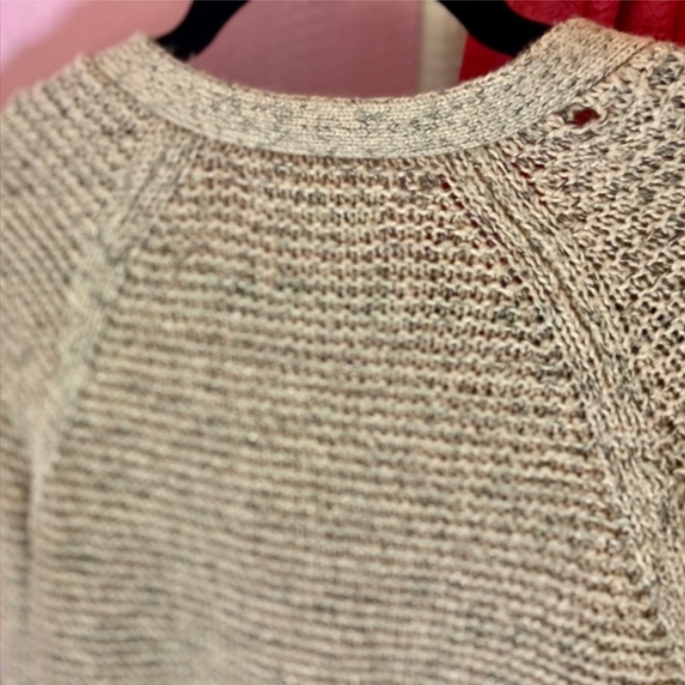 American Eagle Dusty Rose Knit Contemporary Cardigan Women’s Relaxed Fit Medium - Picture 6 of 6